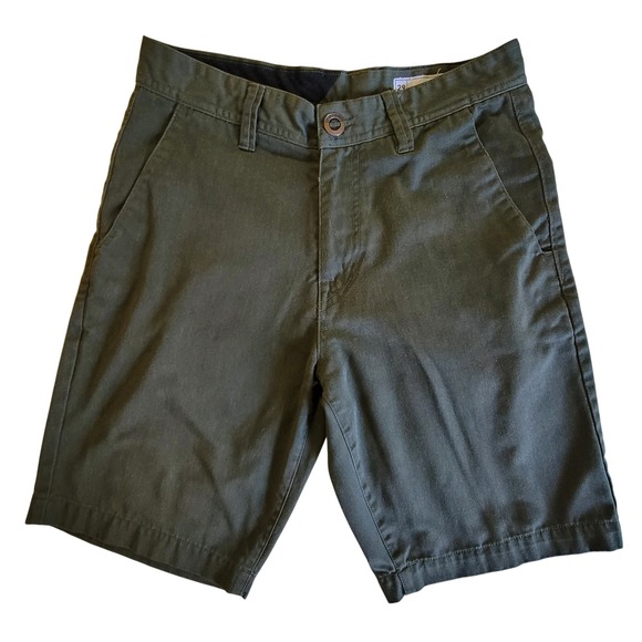 Volcom Other - Volcom Frickin Modern Fit Shorts Mens 29 Olive Green Chino‎ Walkshorts Repreve